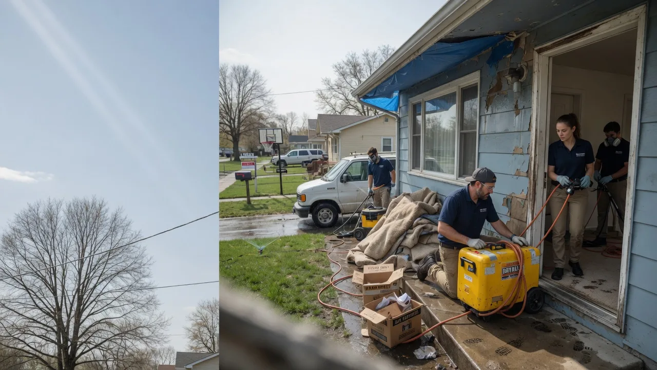 Basement Flood Cleanup in King City, MO near me